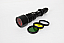 AX  Series Flashlight with Red Filter and Other Colours