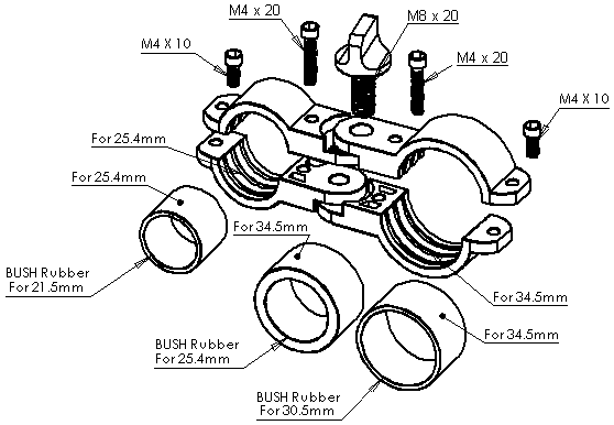 4GREER MS1 Mount System Drawing