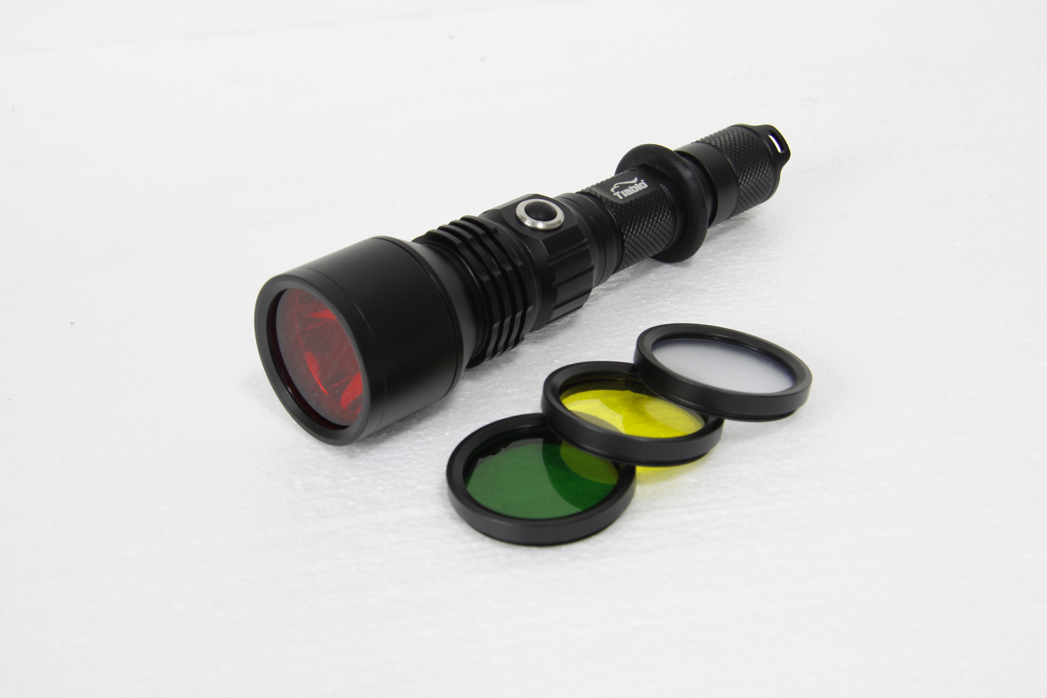 AX  Series Flashlight with Red Filter and Other Colours
