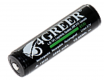 4GREER 18650 Protected High Top 3500 mAh Li-ion Rechargeable Battery